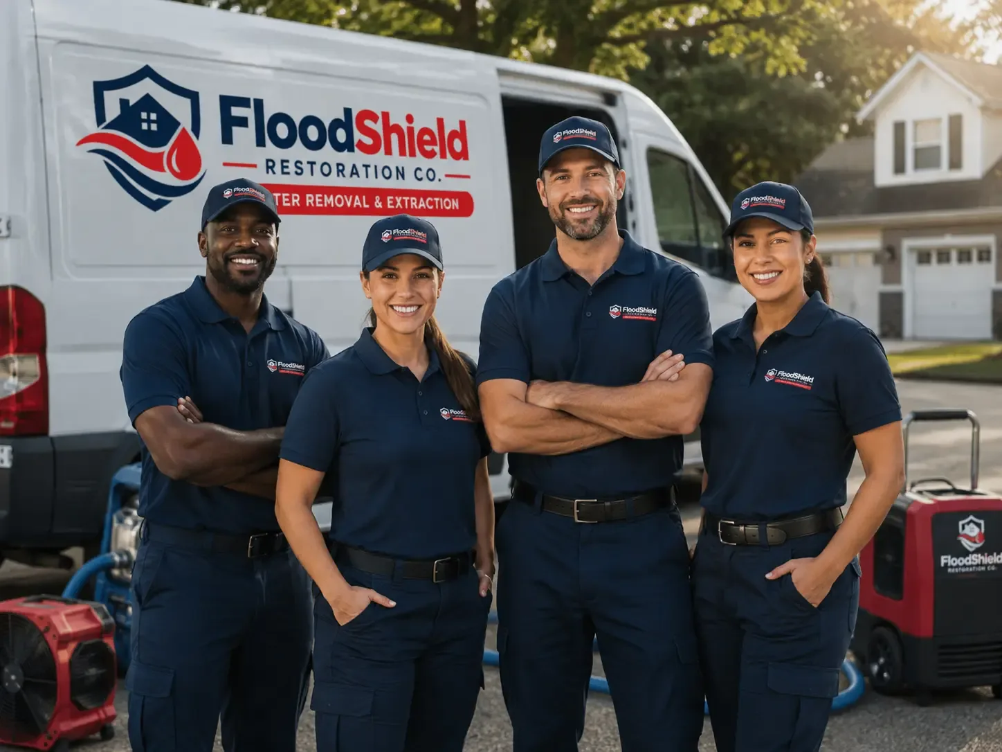 Flood Damage Restoration company in Crosby, ND