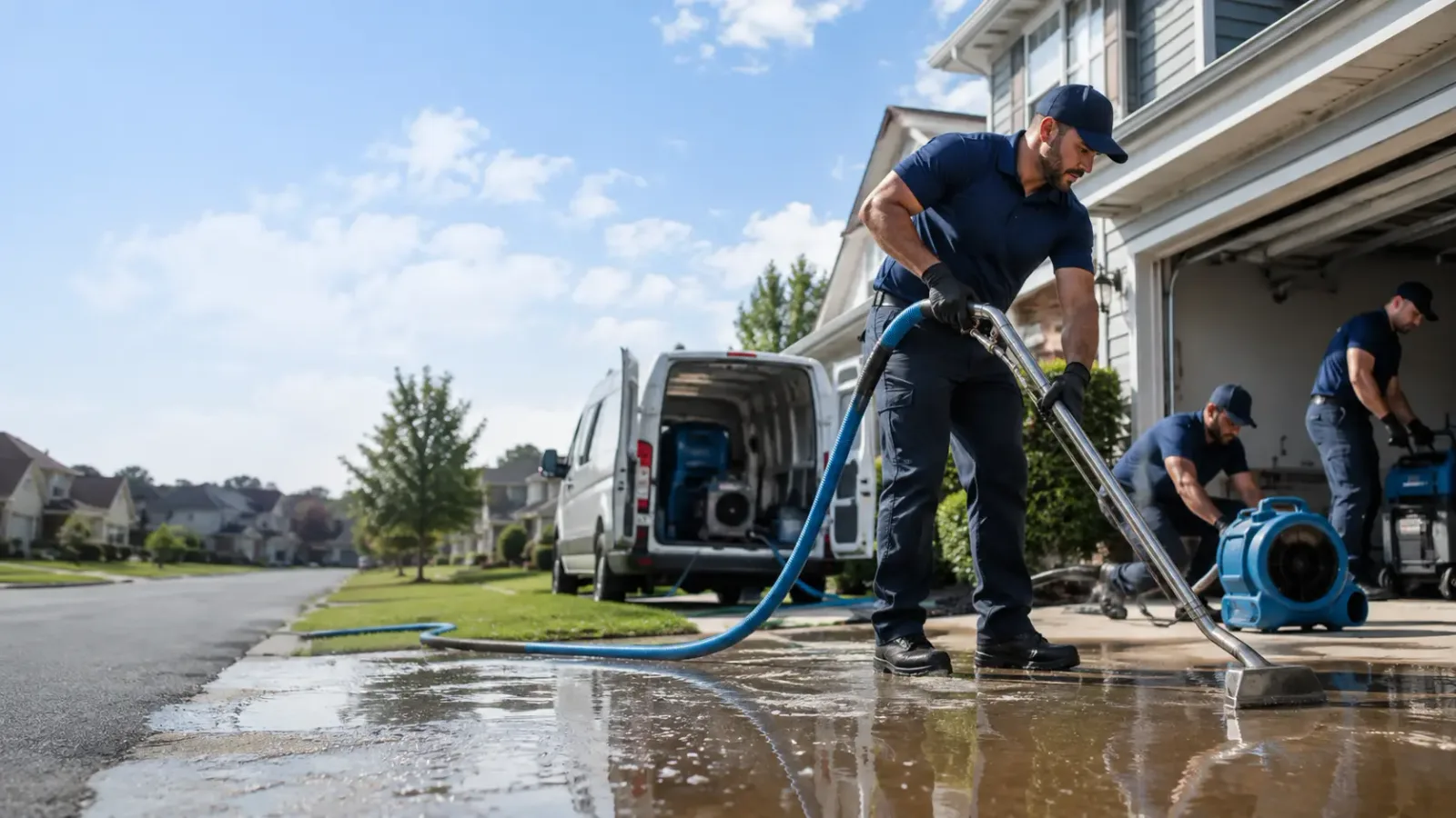Flood Damage Restoration in Crosby, ND